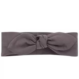 Pinokio Opaska na czoło Tres Bien, 95% bawełna, 5% elastan, grafitowa, dziewczęca, rozmiar 41-50 (50), Grafitowe piwo Tres, 50 cm - Ozdoby do włosów - miniaturka - grafika 1