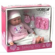 Lalki dla dziewczynek - Peterkin Lalka bobas 46 cm Talking Till 08734 - miniaturka - grafika 1