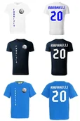 Koszulki sportowe męskie - Koszulka Włochy FABRIZIO RAVANELLI 20 Jr - miniaturka - grafika 1