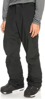 Spodnie męskie - zimowe spodnie męskie QUIKSILVER ESTATE PANT True Black - KVJ0 - grafika 1