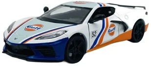 Corvette C8 2020 Gulf Livery model 1:24 Motormax 79664 - Samochody i pojazdy dla dzieci - miniaturka - grafika 1
