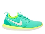 Buty dla dziewczynek - Buty dziecięce Nike 844655300 ROSHE TWO (GS) Niebieskie - miniaturka - grafika 1