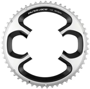 SHIMANO Tarcza mechanizmu korbowego Dura Ace FC-9000 czarny / Ilość zębów: 53 Y1N298090 (SHY1N298090) - Części rowerowe - miniaturka - grafika 1