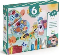 Zabawki kreatywne - Djeco Djeco - 6 twórczych zestawów w 1 - miniaturka - grafika 1
