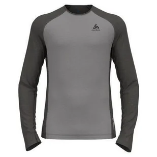 Bluza termiczna męska Odlo Natural Performance PW 150 BL Top Crew Neck LS - Pozostała odzież narciarska - miniaturka - grafika 1