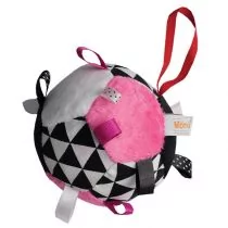 Hencz Toys Piłeczka różowa 341 - Zabawki sensoryczne - miniaturka - grafika 1