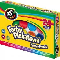 Astra Farby plakatowe 24 kolory 20ml AS - Przybory szkolne - miniaturka - grafika 1