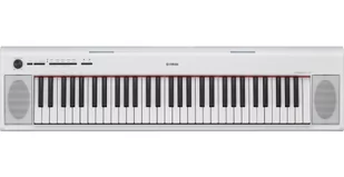 Yamaha NP-12WH + CANTO SKB3 - keyboard instrument klawiszowy biały + torba - Instrumenty klawiszowe - miniaturka - grafika 1