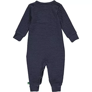 Śpiochy dla niemowląt - Fred's World by Green Cotton Baby Boys żakardowe body i śpioszki dla dzieci, niebieski (Night Blue), 56 - grafika 1