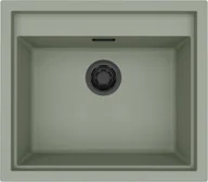 Zlewozmywaki - Zlew ELLECI SINTESI 105 K82 + czarny odpływ - miniaturka - grafika 1