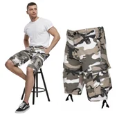 Odzież taktyczna i umundurowanie - Spodenki Krótkie Męskie BRANDIT Vintage Classic - Urban XXL - miniaturka - grafika 1