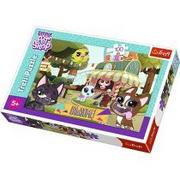 Puzzle - Trefl Puzzle 100 elementów Littlest Pet Shop Zabawa w parku - miniaturka - grafika 1