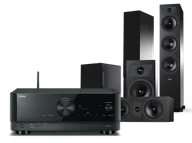 Kino domowe - Yamaha RX-V4A (czarny) + Tesi 6 + 2 + 7 (czarny) - miniaturka - grafika 1
