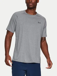 Koszulka męska Under Armour Tech SS Tee 2.0-GRY S - Koszulki męskie - miniaturka - grafika 1