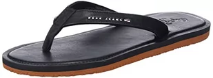 Pepe Jeans Męskie klapki WindSurf Flip-Flop, 999 BLACK - 43 EU - Klapki i japonki męskie - miniaturka - grafika 1