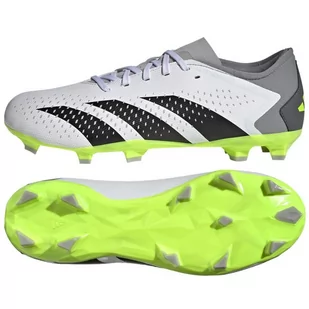 Buty adidas Predator Accuracy.3 L Fg M GZ0014 białe - Piłka nożna - miniaturka - grafika 1