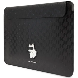Karl Lagerfeld Sleeve KLCS16SAKHPCK 16" czarny/black Saffiano Monogram Choupette - Etui i futerały do telefonów - miniaturka - grafika 6