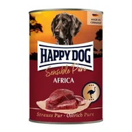 Mokra karma dla psów - HAPPY DOG Sensible Pure Mokra Karma Pies Dorosły 6x400 g Struś - miniaturka - grafika 1
