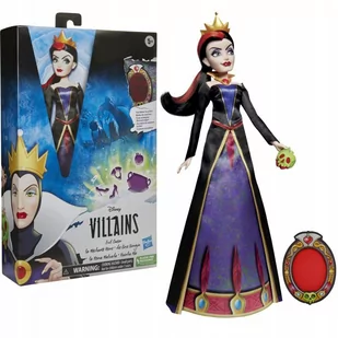 Disney Princess Lalka Filmowa Zła Królowa F4562 - Lalki dla dziewczynek - miniaturka - grafika 1