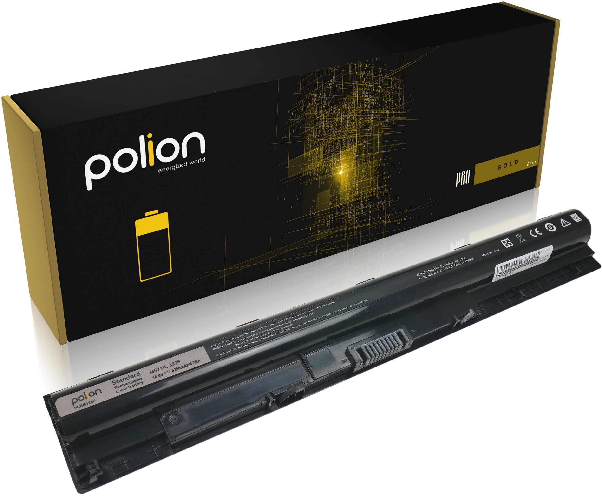 Bateria PurePower Bateria M5Y1K do DELL Inspiron 15 17 5558 3200mAh