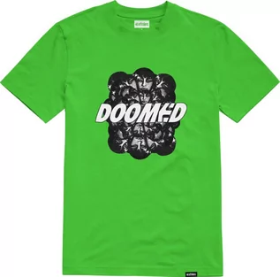 Koszulki męskie - t-shirt męski ETNIES DOOMED WITCHES TEE Lime - grafika 1
