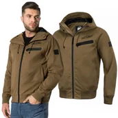 Odzież taktyczna i umundurowanie - Kurtka wiosenna z kapturem Pit Bull Groton - Coyote M - miniaturka - grafika 1