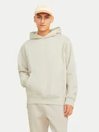 Bluzy męskie - Jack&Jones Bluza Urban Edge 12259944 Beżowy Loose Fit - miniaturka - grafika 1