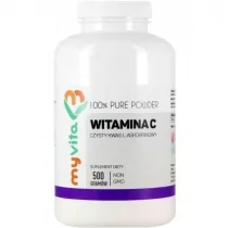 MyVita Witamina C Lewoskrętna kwas l-askorbinowy proszek 500g - Zdrowa żywność - miniaturka - grafika 2