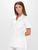 Odzież medyczna - Bluza medyczna ELDAN IGA Flex rękaw KRÓTKI - miniaturka - grafika 1