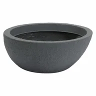 Donice - Doniczka plastikowa Misa śr. 60 cm antracytowa Vog - miniaturka - grafika 1