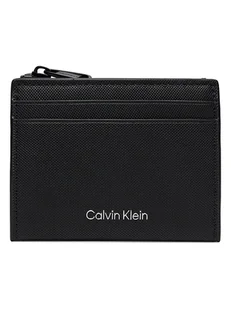 Calvin Klein Skórzane etui w kolorze czarnym na karty - Portfele - miniaturka - grafika 1
