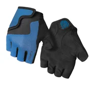 Rękawiczki rowerowe - Rękawiczki juniorskie GIRO BRAVO JR krótki palec shabori niebieski - miniaturka - grafika 1