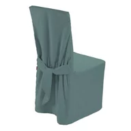 Pokrowce na meble - Sukienka na krzesło, Linen, szary niebieski, 45×94 cm - miniaturka - grafika 1