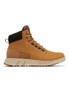 Sorel Skórzane botki zimowe "Mac Hill Lite Mid Plus" w kolorze jasnobrązowym - Botki damskie - miniaturka - grafika 1