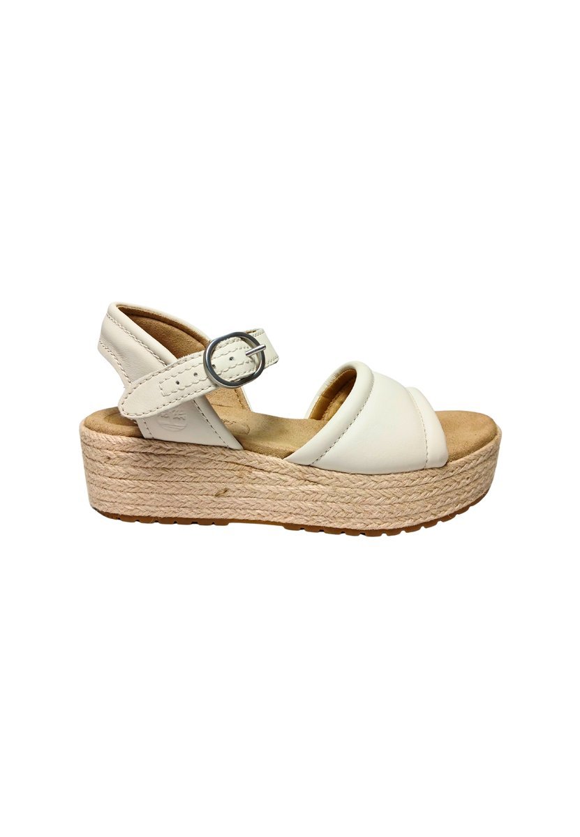 buty kobieta Timberland Santorini Sun Backstrap Sandal Natural Full Grain
