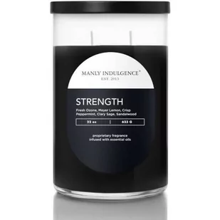 Świeca zapachowa - Strength (623g) - Świece - miniaturka - grafika 1