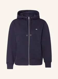 Gant Bluza Rozpinana blau - Moda i Uroda OUTLET - miniaturka - grafika 1