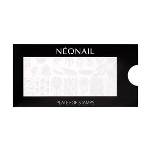 Neonail Blaszka Do Stempli Stamping Plate 04 - Ozdoby do paznokci - miniaturka - grafika 1