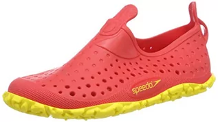 Buty dla dziewczynek - Speedo Jelly Junior buty dziecięce, uniseks, czerwony - Rot Lava Red Empire Yellow 000-34.5 EU - grafika 1
