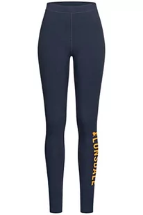 Lonsdale Legginsy damskie DAICHES, Navy/Orange, M - Legginsy - miniaturka - grafika 1