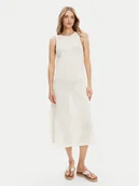 Sukienki - Roxy Sukienka plażowa ERJX603455 Écru Regular Fit - miniaturka - grafika 1