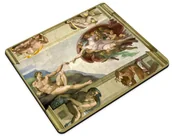 Podkładki pod mysz - Podkładka Stworzenie Adama Michał Anioł 36x29cm - miniaturka - grafika 1