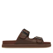 Klapki i japonki męskie - Klapki Aldo Sunnyside 13963586 Brązowy - miniaturka - grafika 1