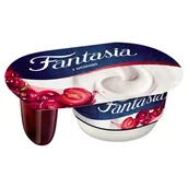 Kefiry, jogurty, maślanki - Danone - Fantasia deser kremowy z wiśniami - miniaturka - grafika 1