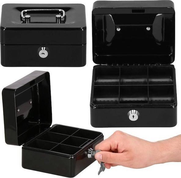 Springos Kasetka na pieniądze 15x12x8 cm