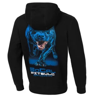 Pit Bull Bluza Z Kapturem Męska In Blue Hooded Black - Bluzy sportowe męskie - miniaturka - grafika 1