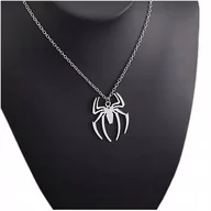 Biżuteria dla dzieci - NASZYJNIK SPIDERMAN SPIDER-MAN ŁAŃCUSZEK Z PAJĄKIEM PAJĄK PREZENT - miniaturka - grafika 1