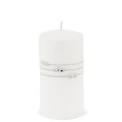 Świece - Art Pol Pol Świeca biała Kolia Mat Walec Średni Fi7 119382 258285 - miniaturka - grafika 1