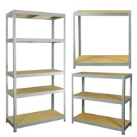 Szafy i regały magazynowe - REGAŁ METALOWY MAGAZYNOWY 875KG 180x90x40 METALKAS - miniaturka - grafika 1