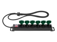 Przedłużacze i rozgałęźniki - PARKSIDE® Zewnętrzna listwa zasilająca, z zabezpieczeniem przed dotknięciem (6 gniazd) - miniaturka - grafika 1